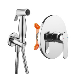 Гигиенический набор со встраиваемым смесителем Swedbe Platta 5524