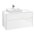 Villeroy Boch Collaro C014L0DH Тумба под раковину 1000х500 мм (Glossy White)