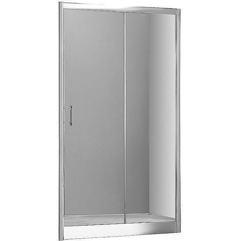 Душевая дверь Aquanet Alfa NAA6121 130, прозрачное стекло