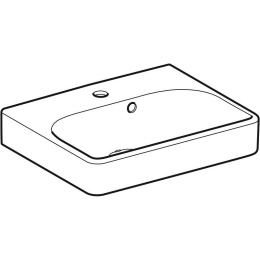Geberit Smyle Square 500.222.01.1 Раковина, подвесная