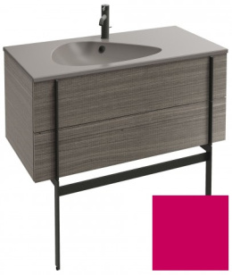 Тумба под раковину Jacob Delafon Nouvelle Vague 100 см, EB3032-S16, цвет - фуксия сатин