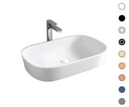 Раковина 65 см ArtCeram Ghost (GHL002 05 00) белый