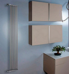 Полотенцесушитель водяной Margaroli Cielo 480-8XL 1475 480XL08CR, высота 154 см, ширина 43.9 см, хро