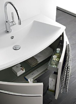 Stocco Vela Комплект мебели для ванной комнаты 1250хh640х350 мм