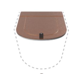 Фото Сиденье для унитаза ArtCeram The one (THA001 77)