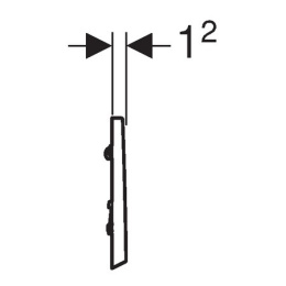 Клавиша смыва Geberit (116.012.46.1)