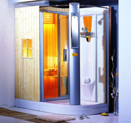 Финская сауна с душевой кабиной APPOLLO AG-0101 L/R