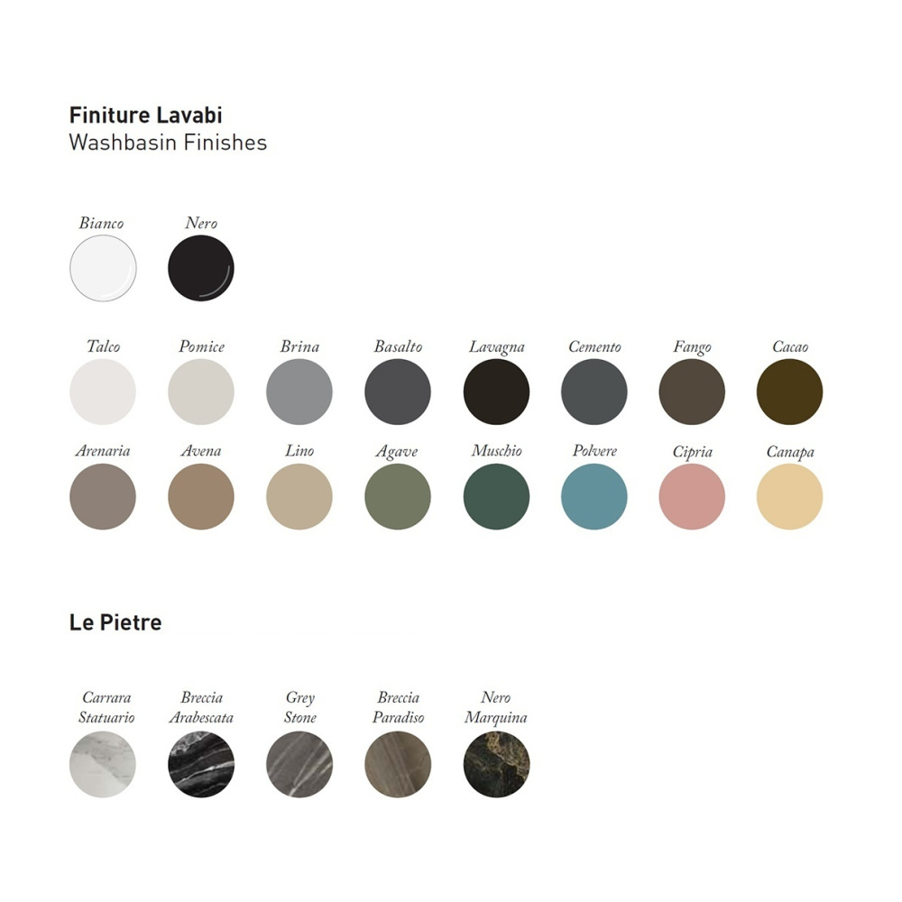 Ceramica CIELO Le Giare LGLA60CS - Раковина накладная на столешницу 60*45 см (Carrara Statuario)