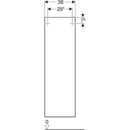 Geberit Smyle Square 500.361.JK.1 Шкаф, пенал