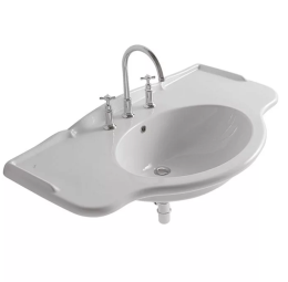 Фото Раковина Globo Paestum (PA022.BI*3) белый