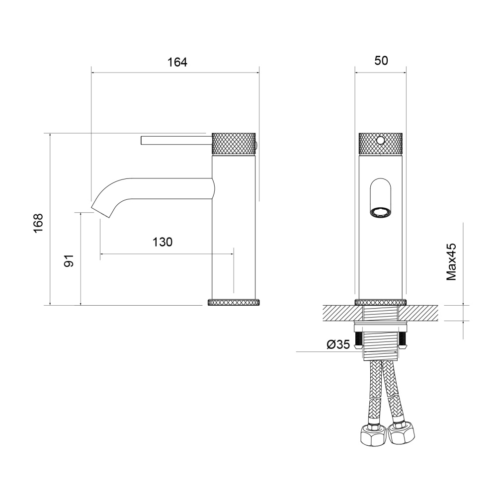 Фото Смеситель для раковины Timo Saona 2461/00F хром