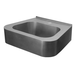 Фото Раковина антивандальная подвесная AN-WB001 из нержавеющей стали