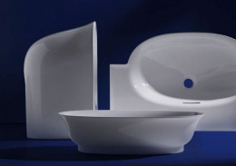 Раковина Laufen The New Classic 8.1285.2.000.112.1, накладная, цвет - белый, 55 х 38 х 14 см