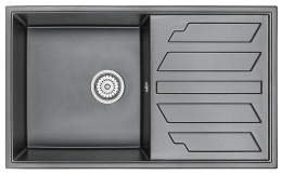 Granula GR-8601 шварц Кухонная мойка
