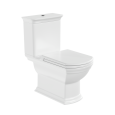 Унитаз-компакт напольный VitrA Serenada (Серенада) 9722B003-7205 с сиденьем микролифт белый