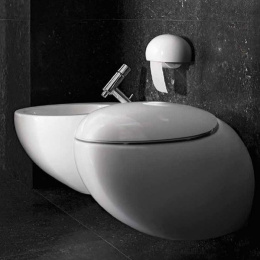 Подвесной унитаз безободковый Laufen Alessi One rimless 8.2097.1.400.000.1