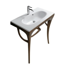 Раковина 85 см Galassia Ergo (7102), цвет белый