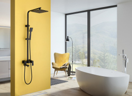 Душевая стойка Abber Daheim (AF8216B) черный