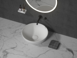 Фото Armadi Art Monaco 879-39 Раковина-чаша кориан круглая матовая, Slim 39см 390*390*145