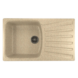 Мойка из искусственного мрамора MIXLINE ML-GM20 48x83 525161