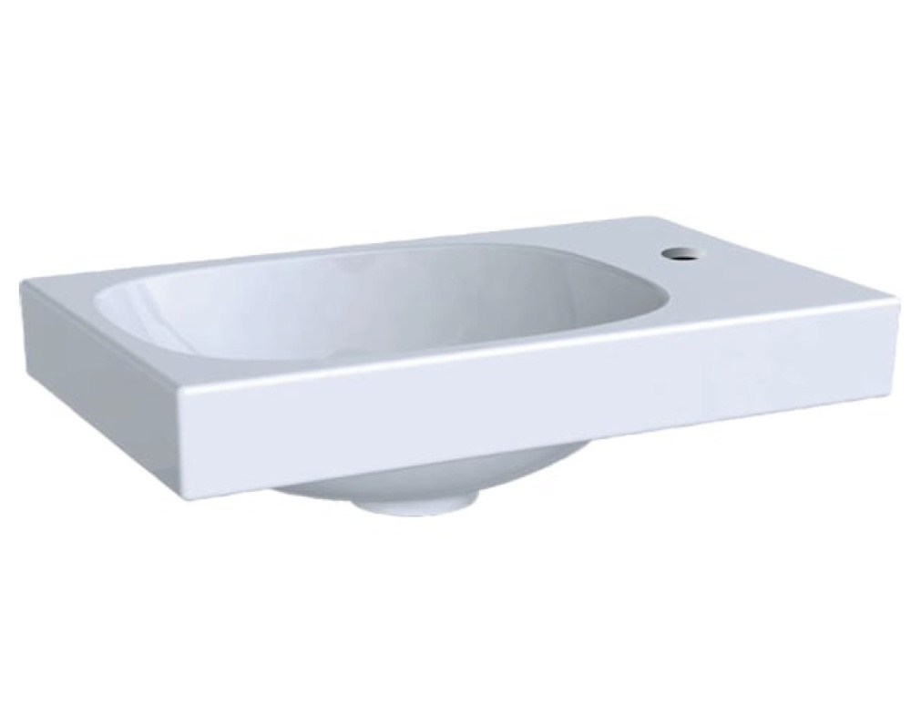 Раковина Geberit Acanto 500.635.01.2, 40 х 25 см, белая