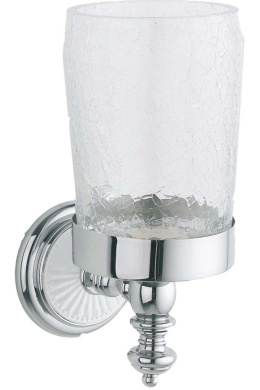 Фото Стакан для зубных щеток Boheme 10134 стекло, хром