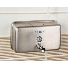 Диспенсер для жидкого мыла Nofer 03002.W Белый