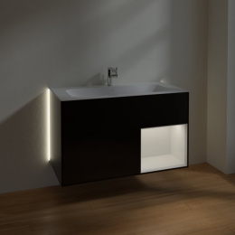 Villeroy Boch Finion G040GFGK Тумба под раковину 996х498 мм (glossy white/anthracite matt)