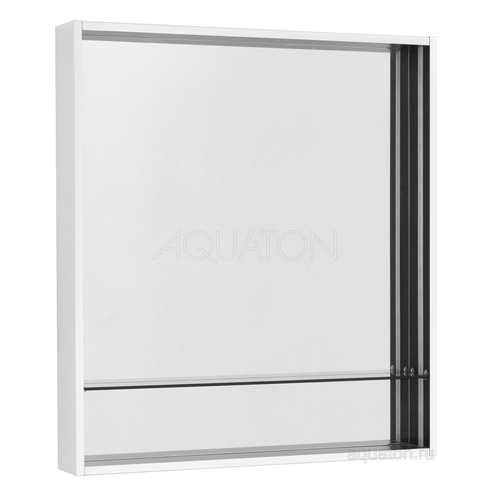 Зеркала Зеркальный шкаф Aquaton Ривьера 60 белый матовый 1A238902RVX20