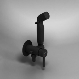 Смеситель с гигиеническим душем Damixa Option (211000300) черный