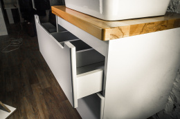 Столешницы Jorno Wood.06.120/LW Столешница для тумбы Wood 120