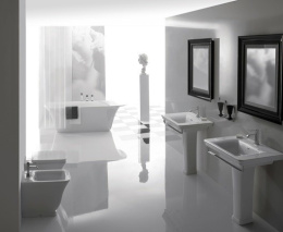 Унитаз напольный Globo Relais (RE001.BI) белый