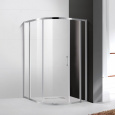 Душевой уголок Cezares Molveno-R-11-90+30-C-Cr-IV, 120 x 120 x 190 см, стекло прозрачное, хром