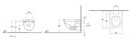 Ideal Standard Washpoint R950261 Подвесной унитаз