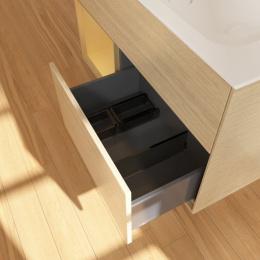 Villeroy Boch Finion G030HFPC Тумба под раковину 996х498 мм (gold matt/oak veneer)