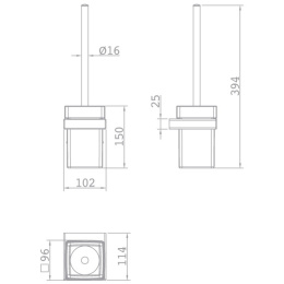 Фото Ёршик Teka Formentera 17085020BZ