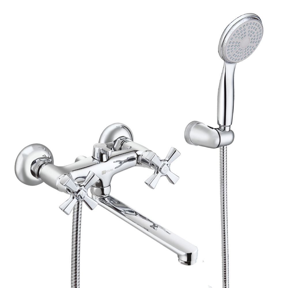 Смесители для ванной Смеситель для ванны Lemark Benefit (LM2513C) хром