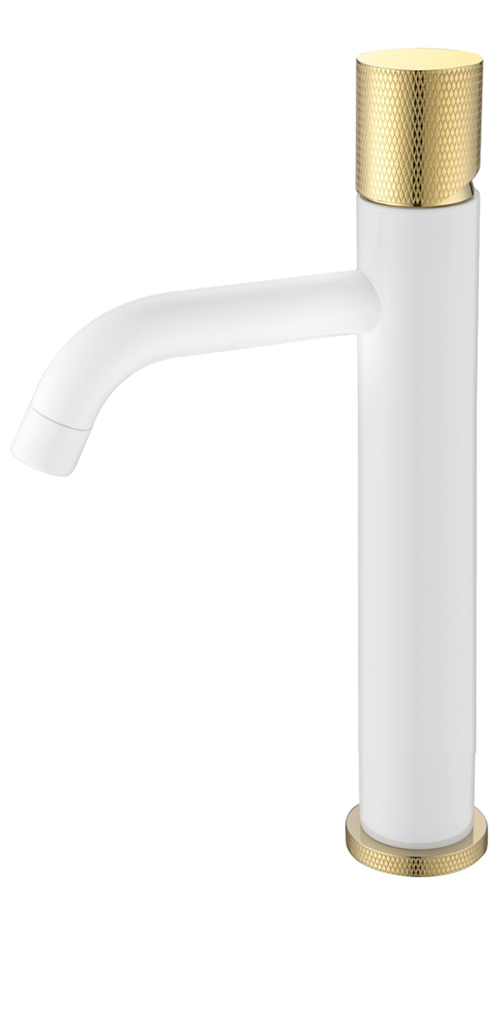 Фото Смеситель для умывальника Boheme Stick (122-WG.2) белый