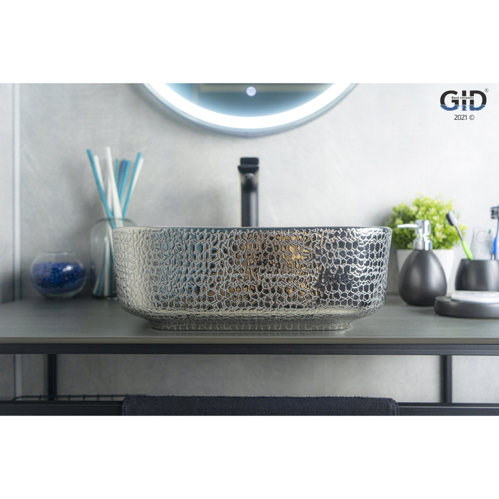 Раковина накладная Gid D1303h020