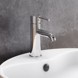 Смеситель для раковины Damixa Scandinavian Pure (360210000) хром