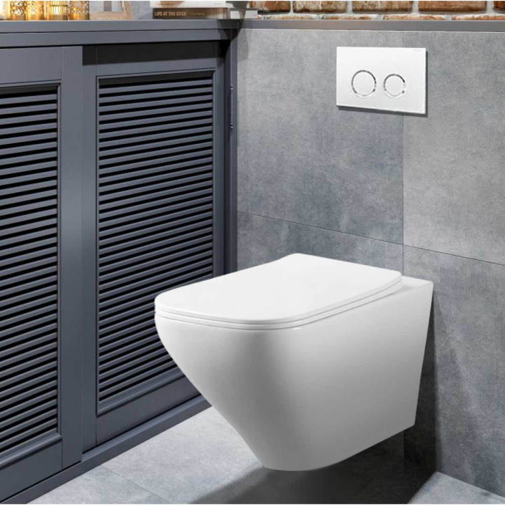 Унитаз подвесной Vincea (VT1-22) белый