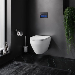 Инсталляция + унитаз + клавиша Am.Pm Spirit 2.0 (IS450A38.701700) синий