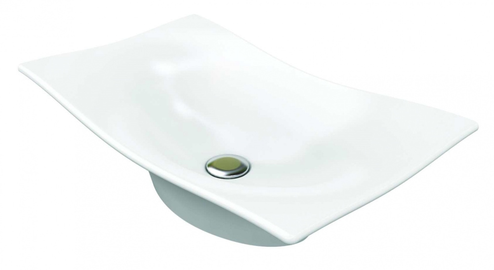 Фото Раковина Bien Lotus LTLU06001FD0W3000 60 x 45 x 12.5 см врезная под столешницу, белый