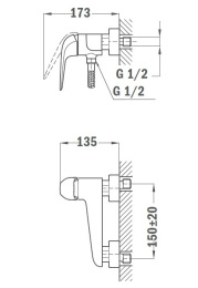 Фото Teka Itaca 672310200 Смеситель для душа