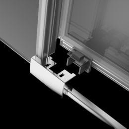 Душевая дверь в нишу Radaway Idea DWD 180x200 профиль хром, стекло прозрачное 387128-01-01