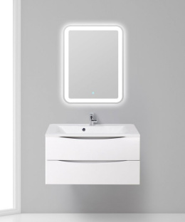 Тумба под раковину BelBagno Marino MARINO-900-2C-SO-BL-P, 90 х 45 х 55 см, Bianco Lucido
