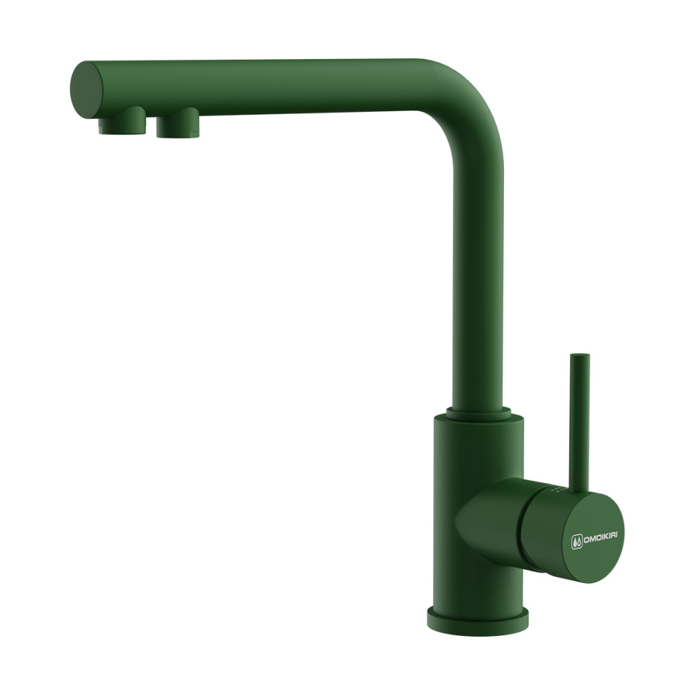 Смеситель для кухни Omoikiri Nakagawa (4994443) green