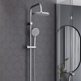 Душевая система со смесителем Damixa Palace Grand (408611400) хром