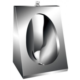 Фото Писсуар подвесной из нержавеющей стали MOEFF MF-311