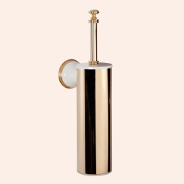 Ершик для туалета Tiffany World Harmony TWHA220bi/oro, белый/золото